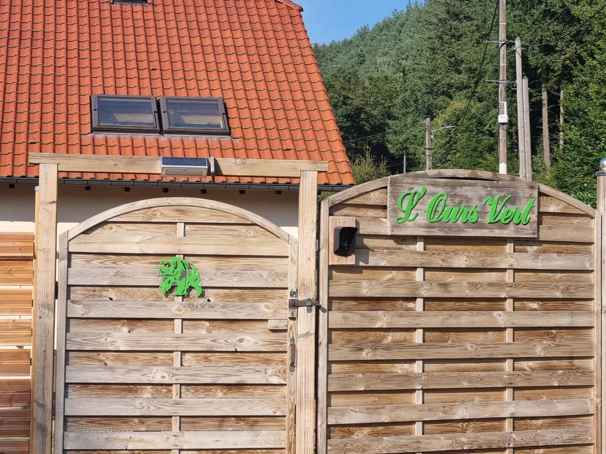 L'Ours Vert Baerenthal Buitenkant foto